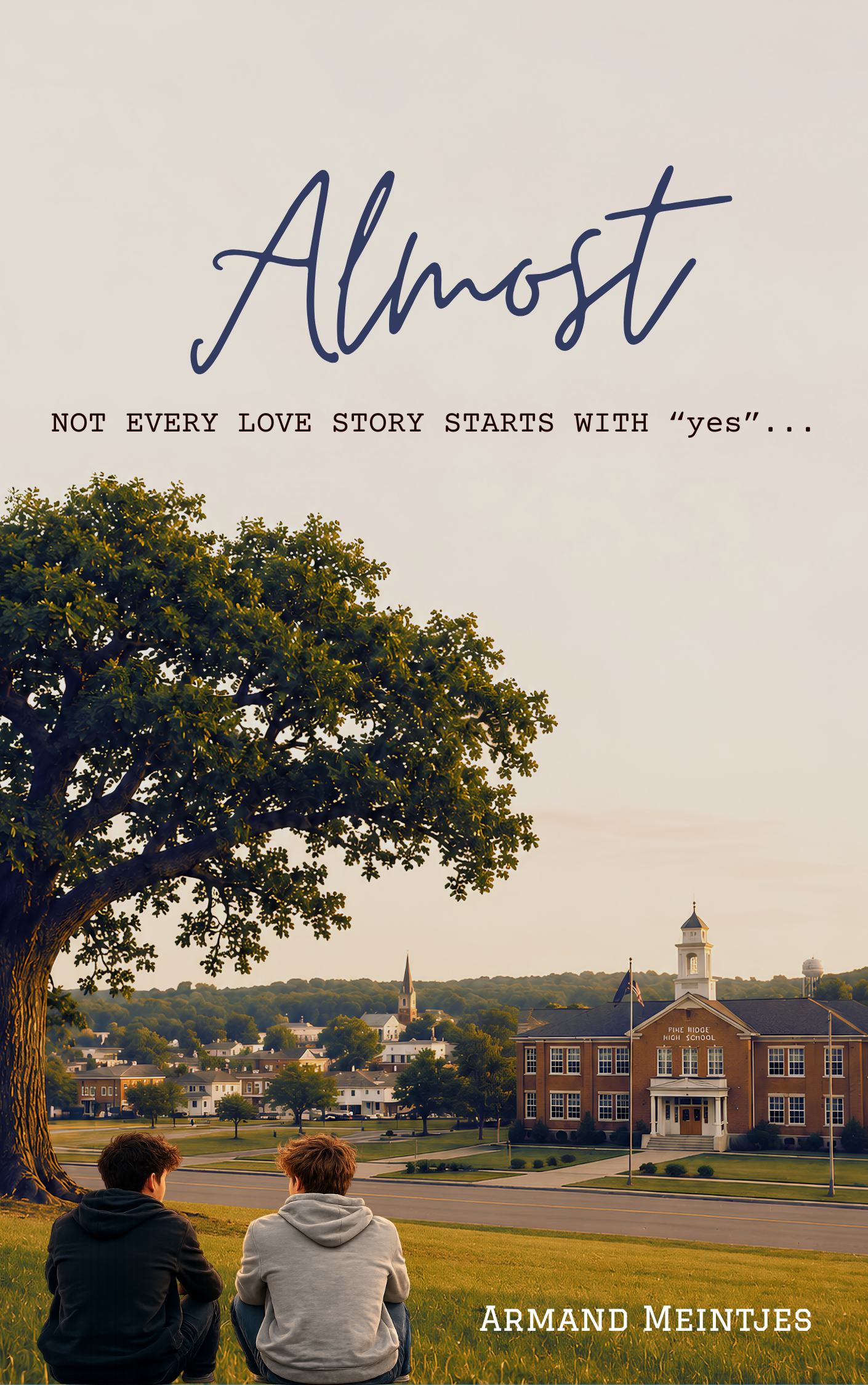 Cover of Almost, a YA coming-of-age novel by Armand Meintjes